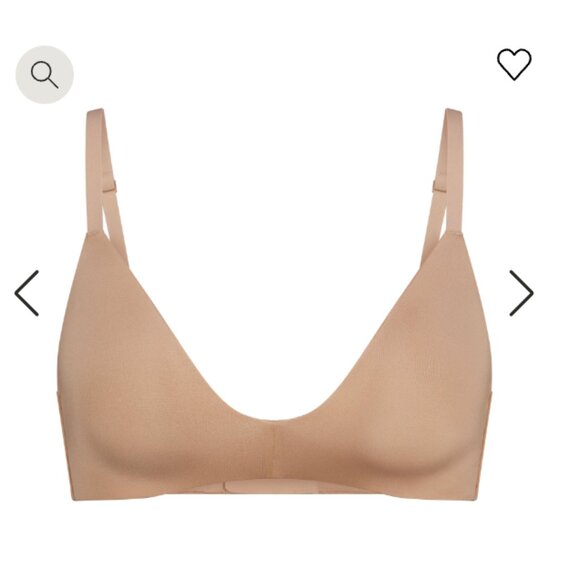 NWT SKIMS WIRELESS FORM T-SHIRT DEMI BRA Color: Clay Size: 36DDD - Picture 1 of 7